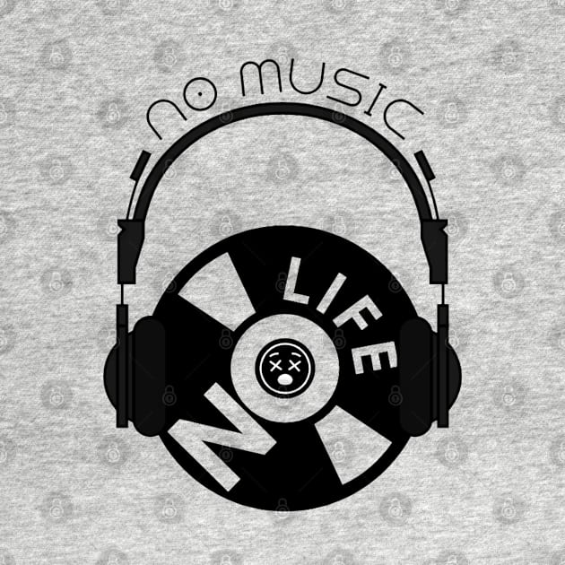 No music No life by Print Boulevard